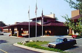 Main Entrance To Motel