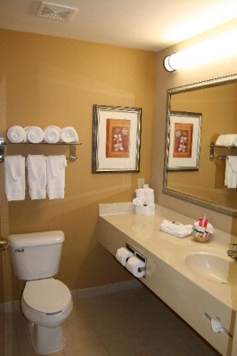 Country Inn & Suites Dulles - Bath Rooms Are Well Light And Large