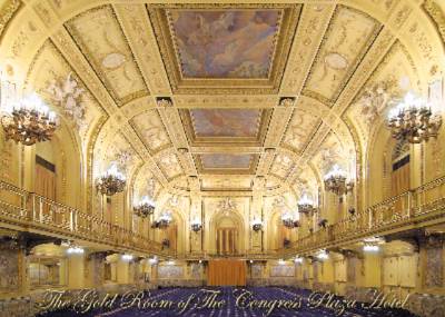 The Congress Plaza Hotel - The Gold Room