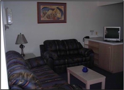 Sunset Suites - Living Room