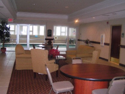 Holiday Inn Express & Suites Waterford - The Indoor Pool Lobby
