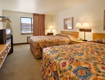 Jackson Hole Super 8 - Standard Double Queen Room