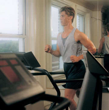 The Yorktowne Hotel - Relieve Stress While Taking In A Great View Of The City In Our Fitness Room.