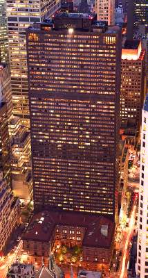 The New York Palace - View Of The New York Palace From Rockefeller Center
