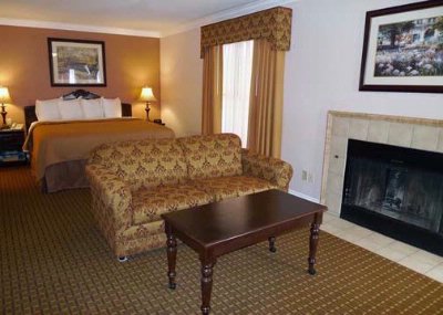 Quality Suites Anaheim Stadium - King Suite W/ Fireplace