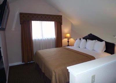 Quality Suites Anaheim Stadium - Loft Suite King Bedroom