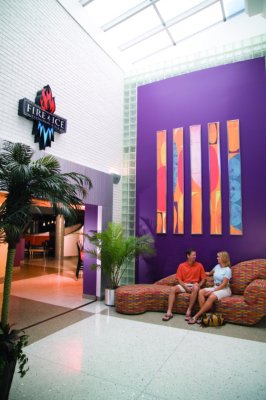 Ramada Oasis Convention Center - Entrance To The Fire & Ice Restaurant & Bar