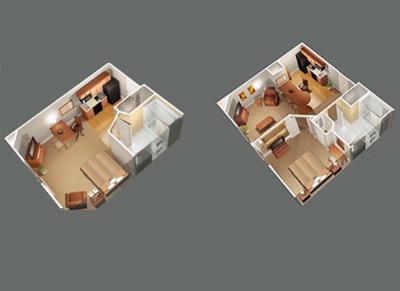 Candlewood Inn & Suites - Floorplans