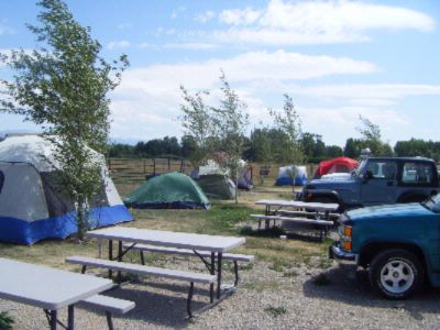 Teton Mountain View Lodge - Tent Camping