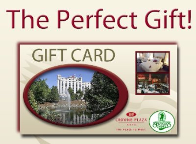 Crowne Plaza Nashua - Anytime Is A Great Time To Give The Crowne Plaza Gift!