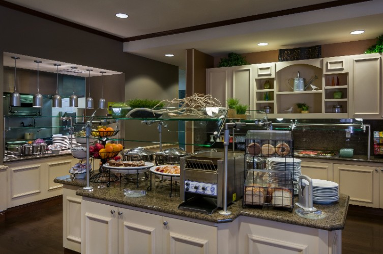 Hilton Garden Inn Phoenix Airport North - Restaurant And Bar Area