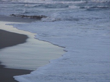 Barefoot Beach Pad - Beach In Front Of Barefoot At Sunset