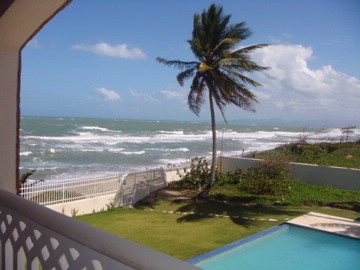Barefoot Beach Pad - View From Pool Side Balcony