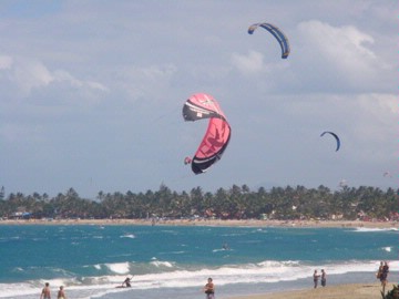 Barefoot Beach Pad - Kitesurfing At Cabarete Beach