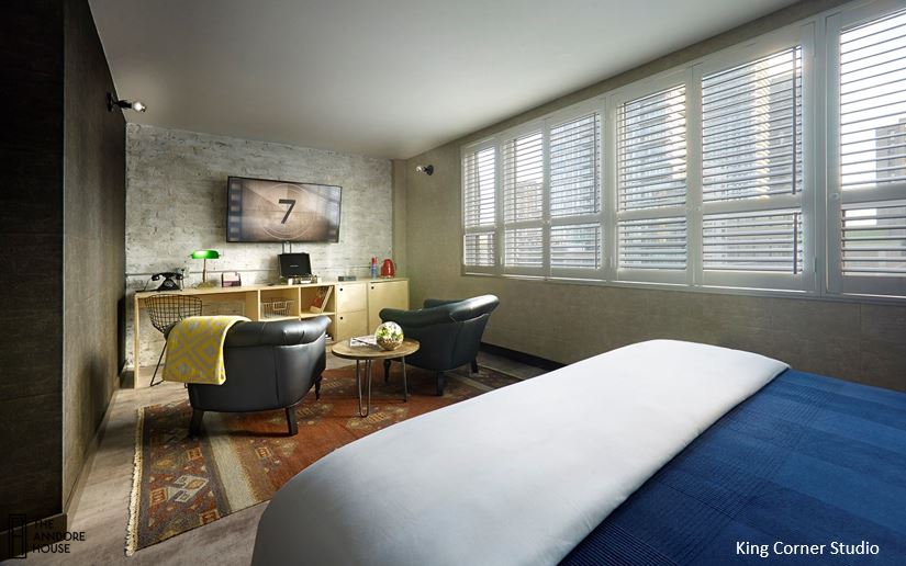 Comfort Hotel Downtown - Living Room -suite