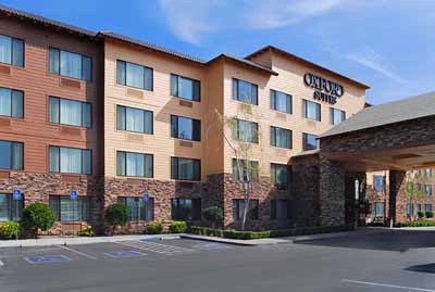 Oxford Suites Chico - The Oxford Suites Hotel Lobby- Chico
