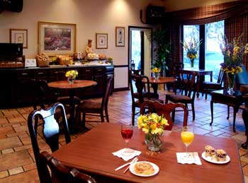Enjoy Our On The House Hot Breakfast
