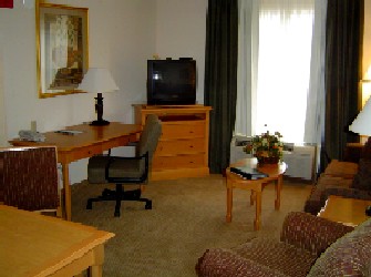 Homewood Suites Colorado Springs Airport - 1 Bedroom Suite living room area