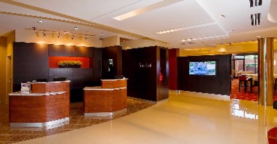 Courtyard by Marriott Historic Fredericksburg - Front Desk & Goboard To Gather Local Information.
