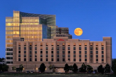 Denver Tech Center And Hilton Garden Inn Skyline
