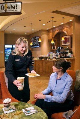 Embassy Suites Hotel Spa & Conference Center - Caffeina's Marketplace Cafe