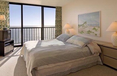 Capri by The Sea - Master Bedroom Two Bedroom Unit