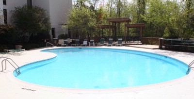Landfall Park Hampton Inn & Suites - Our Oversized Kidney Shaped Pool