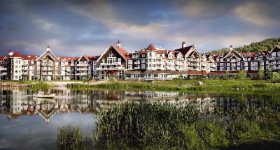 The Westin Looking Across The Millpond From The Village At Blue