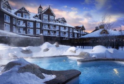 The Westin Trillium House Blue Mountain - The Hot Tub In Winter