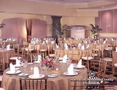 Sheraton Sonoma County Petaluma - Large Meeting Room Setup