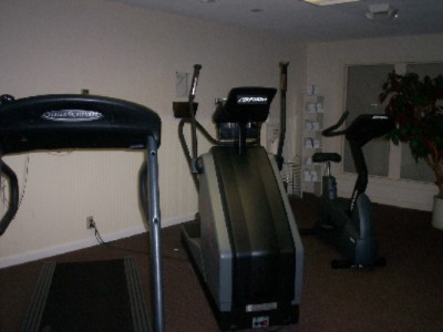 The Fitness Center Is Open 24 Hours And Is Located Just Outside Of The Self-serve Laundry Room.