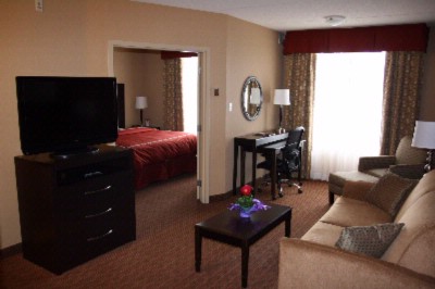 Comfort Suites Downtown - Suite Livingroom