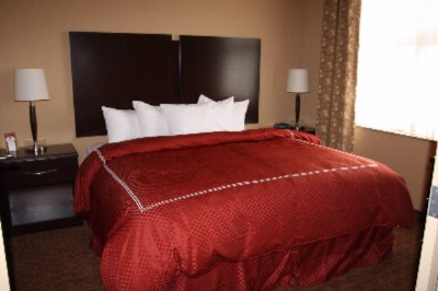 Comfort Suites Downtown - King Suite Bedroom