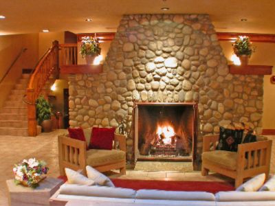 Lobby Fireplace