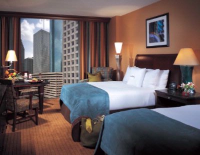 Doubletree Houston Downtown - Two Queen-size Beds Sweet Dreams Beds Floor To Ceiling Windos