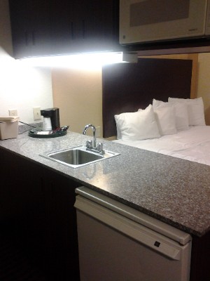 Baymont Inn & Suites Toledo / Perrysburg - Queen Suite With Sofa Sleeper Refrigerator & Microwave.