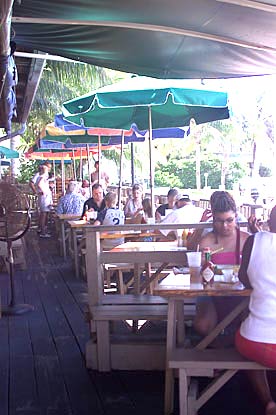Dockside seating