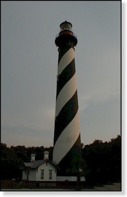 Lighthouse In Historical St Augustine