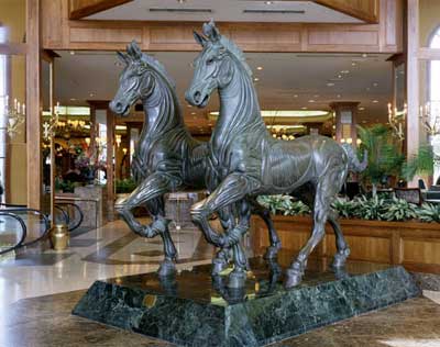 Ludovico De Luigi's magnificent horses