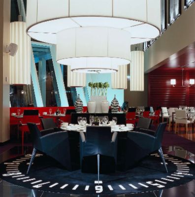 The Interior Of Cafe Des Architectes That Presents Delicious And Artistically Presented Cuisine
