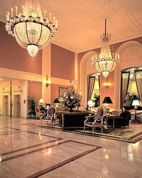 Lobby of the Mark Hopkins