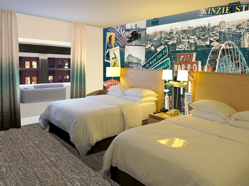 Days Inn Chicago - Room With 2 Double Beds