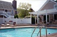 Outdoor Pool With Whirlpool And Wading Pool