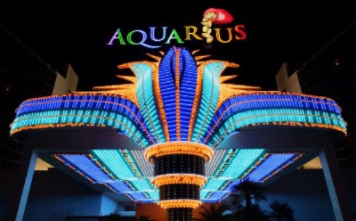 Aquarius Casino Resort - Front Entrance