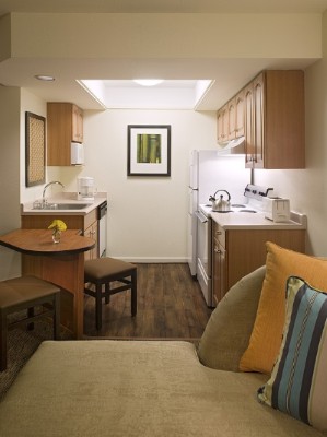Hyatt Summerfield Suites Morristown - Fully Equipped Kitchen With Stainless Steel Appliances Oven Microwave Dishwasher Full Size Refrigerator With Ice-maker And All Cooking & Eating Utensils