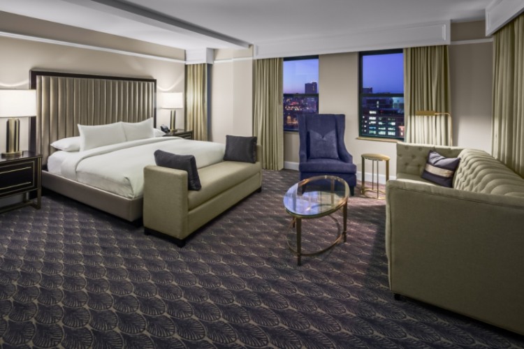 Hilton President - Congress Ballroom On 12th Floor With Windows Overlooking Kansas City