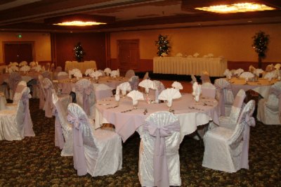 Downstairs Ballroom Set Up