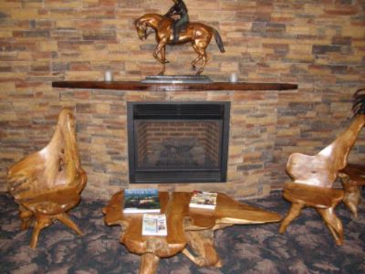 Best Western General Nelson Inn - Lobby Fireplace