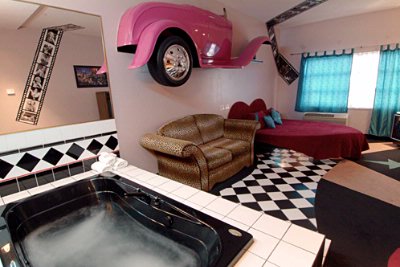 Poco Inn & Suites Hotel - Flashback To The 50's Theme Room