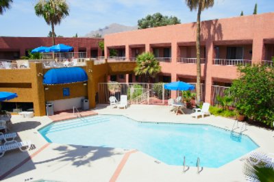 Hotel Pool & Sundeck Area